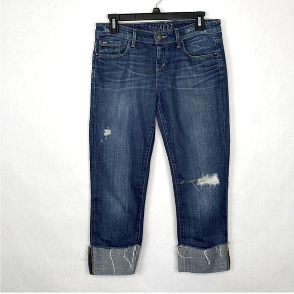 Joe's Jeans The Best Friend Wide Cuff Cropped Jean in Karrie Wash. Size 25. - Picture 1 of 14